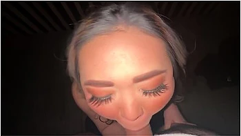 Busty Asian Has Loud Moaning Orgasm In Public