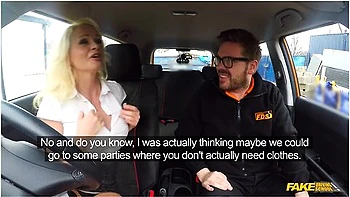 Cindy Sun, Sex Instructor And Ryan Ryder In Hot Blonde From Finland Enjoys Sex With Driving Instructor On First Lesson