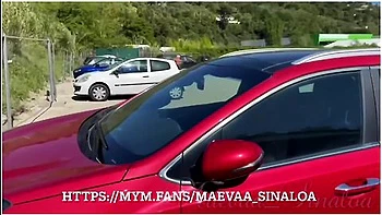 Maevaa Sinaloa - Sodomise In An Outdoor Parking Lot In Public He Creampie My Ass