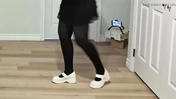 Hardcore Canadian Mistress Miss JJ Chose Extreme CBT Ballbusting & Brutal Stomping - Rough Beginner Slave