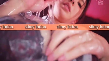 Slippery Sex Session For Big Boobed Japanese Bombshell