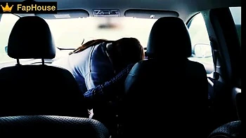 Young Stepdaughter Alina Rai Gives Blowjob To Old Stepdad In Car - Cum In Mouth Teen Amateur