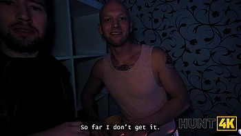 HUNT4K. She fucks during the party while nobody sees ft. Andrew Marshall: Porn