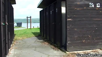 Good Fuck For This Surprised Old Lady