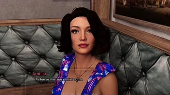 Granny House Sex: Amy Fucks Liz in 3D Cuckold Cartoon