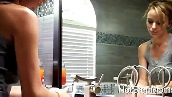 Smoking Hottie MILF Making Stepson Cum Everyday: Blowjob, Big Tits  Handjob Porn