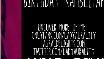 Erotic Audio - Knotted Monster Cock Dildo Ramblefap - Lady Aurality - Wet Pussy Fucking Asmr Audio Only