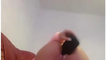 British Chav Fucks Her Pussy Hardcore Mums Brush . Eats Her Creamy Squirt