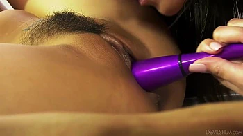 Saya Song And Avi Love In Helps Her Friend By Penetrating Her With Her Favorite Dildo