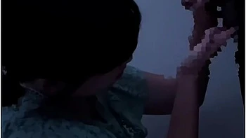 Female College Student Nutsblowjob Massage & Sperm Spilled From Mouth