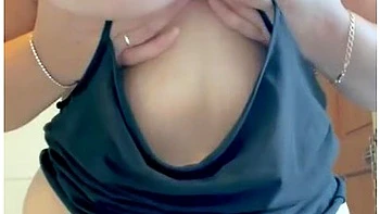 Stripping Down Showing My Tits Off For You