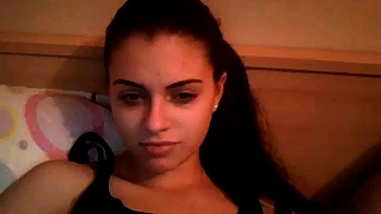 Sloppy blowjob - Alexandra Ribana: Amateur, Small Tits  Cam Porn