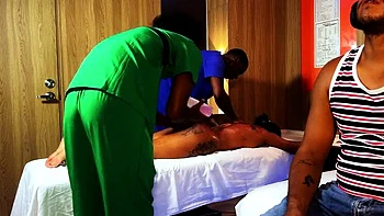 Leyne Rodriguez Rough Fuck - Big Tits Latina Hotwife Gets Nasty Massage & Doggy Style Sex