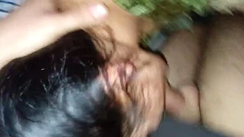 Stepdad Fucks My Mouth and Throat Before Cumming Inside Me - Amateur Blowjob