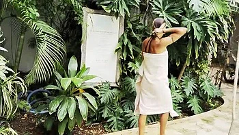 Magia Rosa Small Tits Brunette Masturbates Nude in Tulum Mexico HD