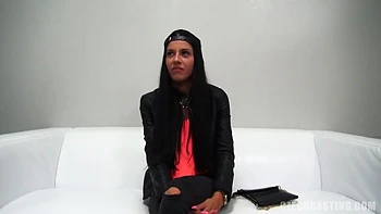 Long Haired Beauty With Flat Tit Getting Nailed At Casting