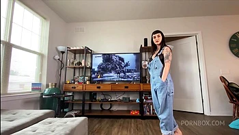 Pov - Fucking My Stepsister's Fat Ass - Gape And Anal Creampie! Steve Rickz And Ava Damore