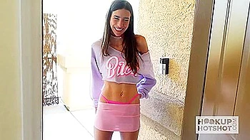 Slim Brunette Hair Rhea Radford Gets Used Like Bang Toy By Online Date