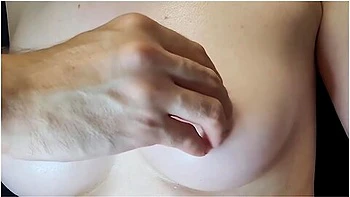 Beautiful Breasts Of A Cute Asian // Orgasm // Nipples // Oil