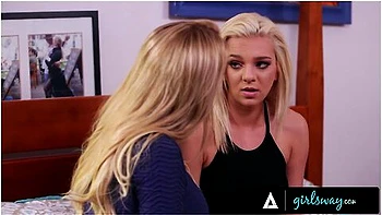 Nosy Religious Neighbor Catches Reena Sky & Stepdaughter Tiffany Watson Fucking &2