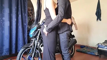 I Fuck My Neighbor In Exchange For Keeping Her Motorcycle In My Garage! 02