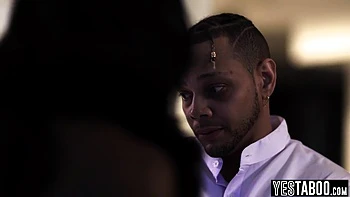 Nicole Kitt - Petite Ebony Stepmom Dominates Big Black Dick Husband