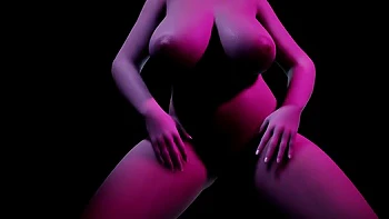 Thick Milf with glasses Dancing naked: 3D Porn