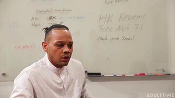 Lexi Lore And Petite Blonde - Gets Gangbanged In Her Office