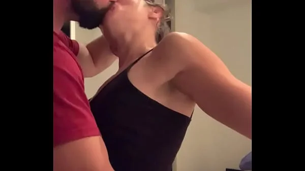 Kissing my milf slave