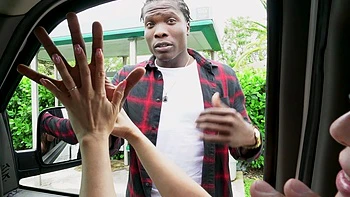 Ariella Squirts on The Bus