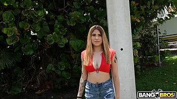 Barely 18 Bares It All