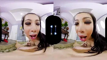 New neighbour: Cowgirl, Big Tits  Asian VR Porn