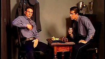 Police officers and inmates