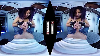 Vitual realty sexy babe: Blowjob, Vr  Virtual Reality VR Porn