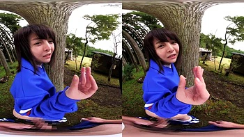 Outdoor Camp JAV VR: Blowjob, Doggy  Cowgirl Porn