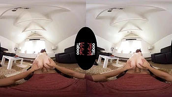 Wrong-call-opens-sisters-hole: Blowjob, Doggy  Cowgirl VR Porn