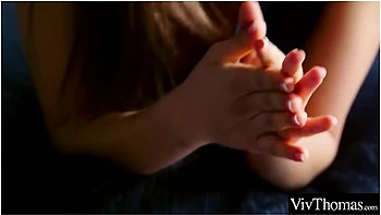 Viv Thomas And Anissa Kate In Sexy Lesbian Ties Her Lover Up And Makes Her Watch As She Pleasures Herself