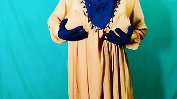 Indian Beautiful Hijabi Muslim Couple Thirsty For Sex