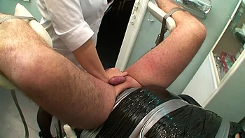 Humiliating hanging out and wrapped in foil