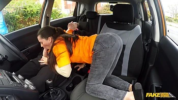 Super Cute Eighteen And Her Driving Instructor In Nasty Cheating Coarse Sex Clip