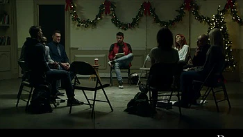 Maitland Ward is about to ride a big black cock with intense Pressure.