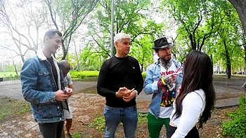 Brunette Amalia Davis gets her asshole gapped by Porno Dan