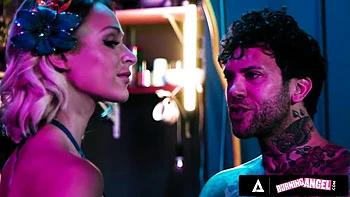 BURNING ANGEL - Secret Agent Emma Hix Has Her Tight Pussy Nailed Hard By A In A Tiki Bar: Porn