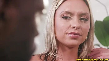 DOGFART - Gypsy Roses Drives Fencing Salesman Wild  Squirts All Over His Monster Co