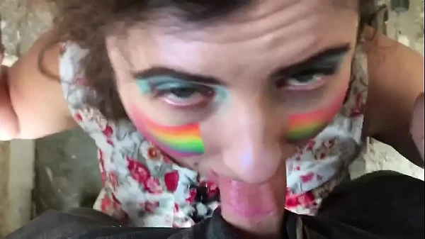 I enjoy swallowing his cum and piss after he makes me gag on his cock in the toilet.