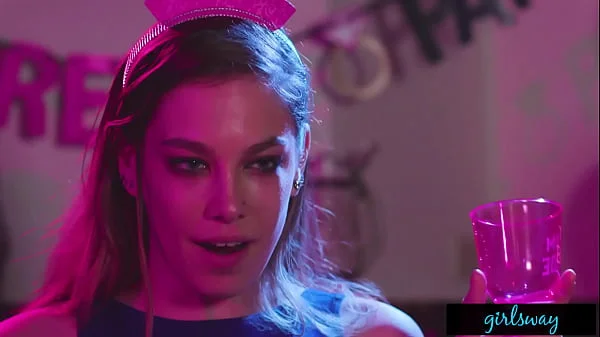 GIRLSWAY Bride Fucks Hard A Stripper While Bridesmaids Watch