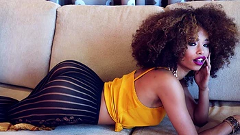 Hot couple Madison and Cecilia Lion enjoying intimate moments together with passion.