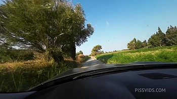 Linda Leclaire Squirting On The Island In My Car