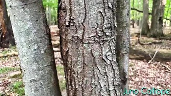 Caught Watching On A Girl Masturbating In The Woods And She Lets Me Watch!