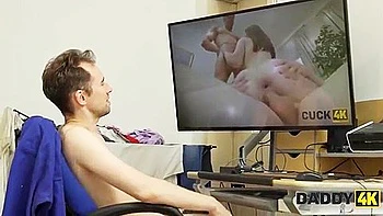 Girl Didnt Mind To Suck Stepdaddys Dick While Her Boyfriend Was Away Hot